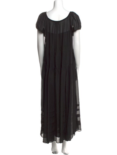 La Ligne Scoop Neck Long Dress
