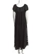 La Ligne Scoop Neck Long Dress