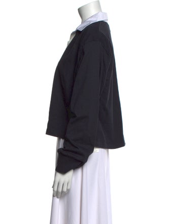 La Ligne V-Neck Long Sleeve Polo