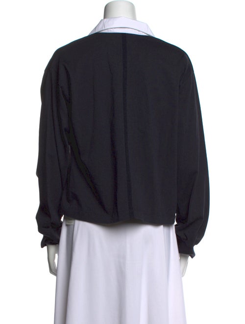 La Ligne V-Neck Long Sleeve Polo