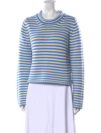 La Ligne Striped Scoop Neck Sweater