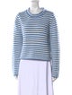 La Ligne Striped Scoop Neck Sweater