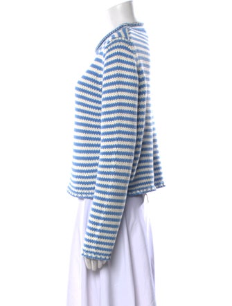 La Ligne Striped Scoop Neck Sweater