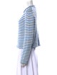 La Ligne Striped Scoop Neck Sweater