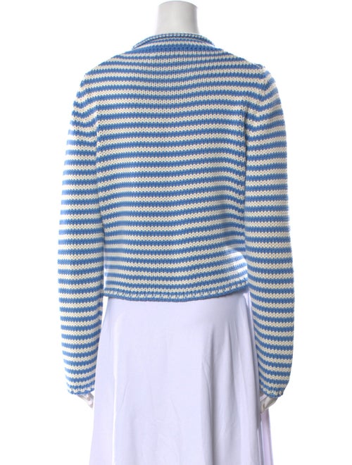 La Ligne Striped Scoop Neck Sweater
