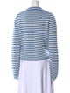 La Ligne Striped Scoop Neck Sweater