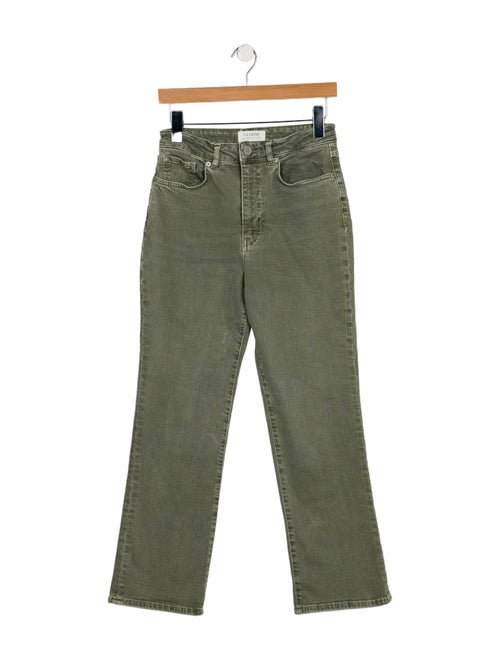 La Ligne High-Rise Straight Leg Jeans
