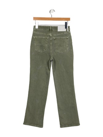 La Ligne High-Rise Straight Leg Jeans