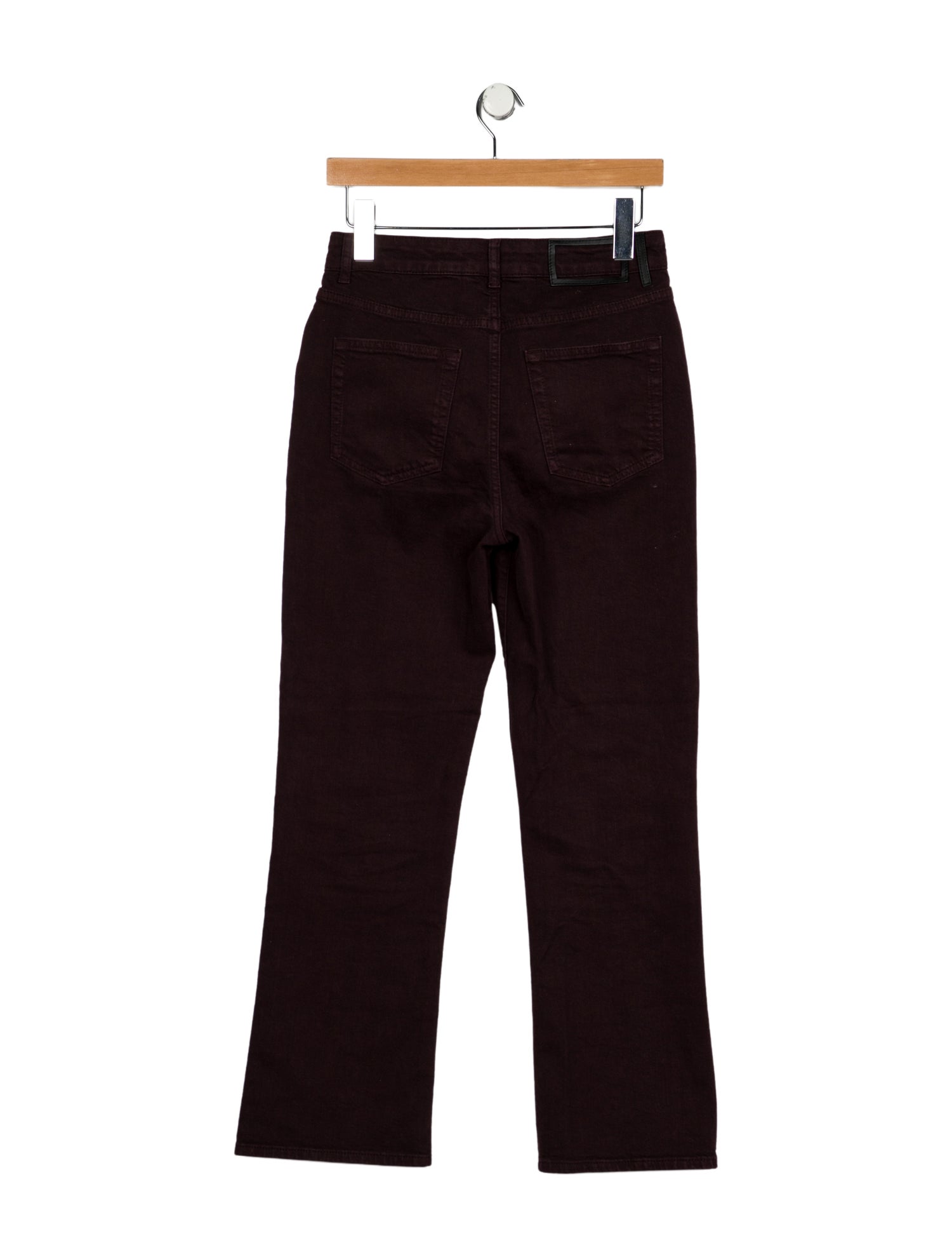 La Ligne High-Rise Straight Leg Jeans