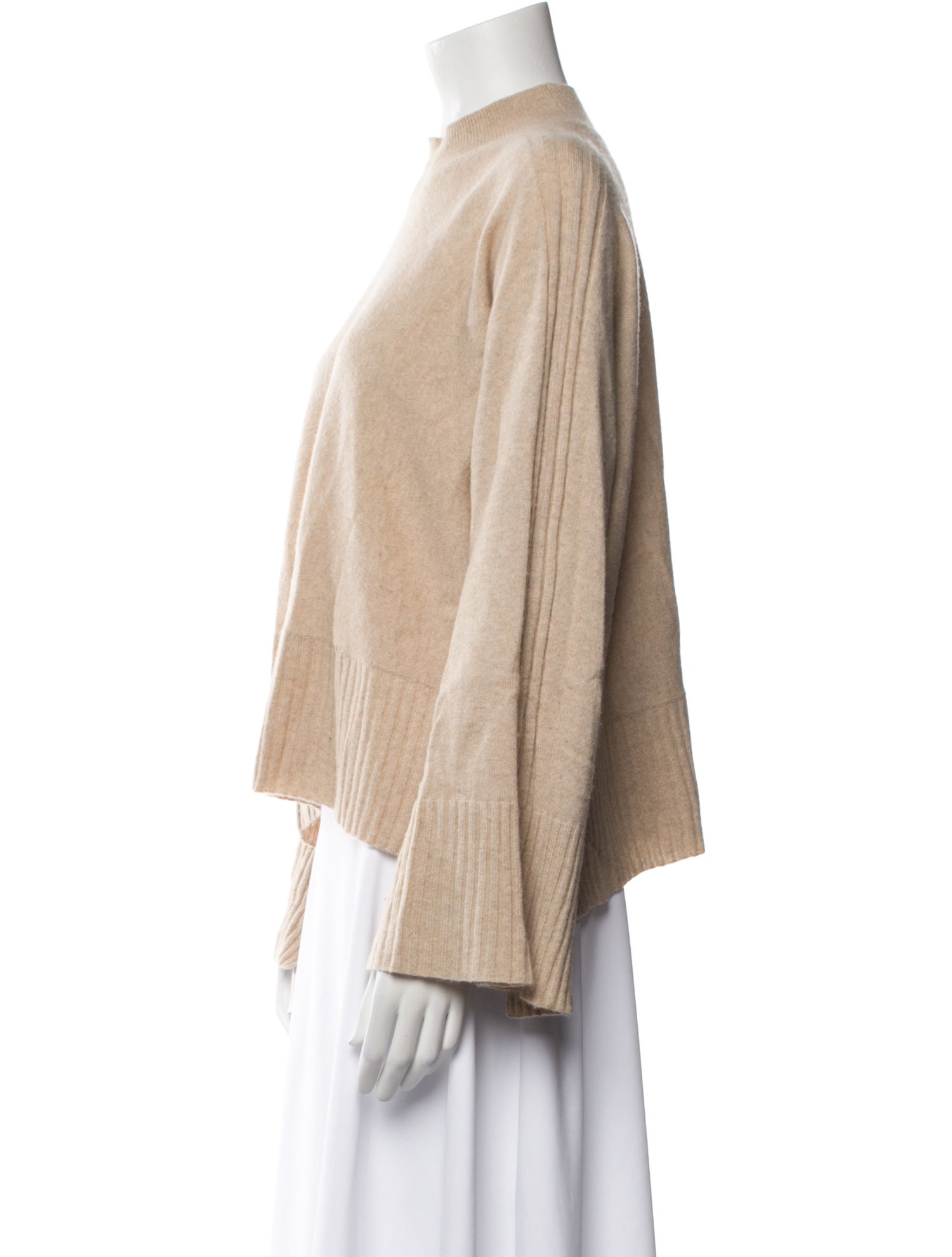 La Ligne Cashmere Mock Neck Sweater