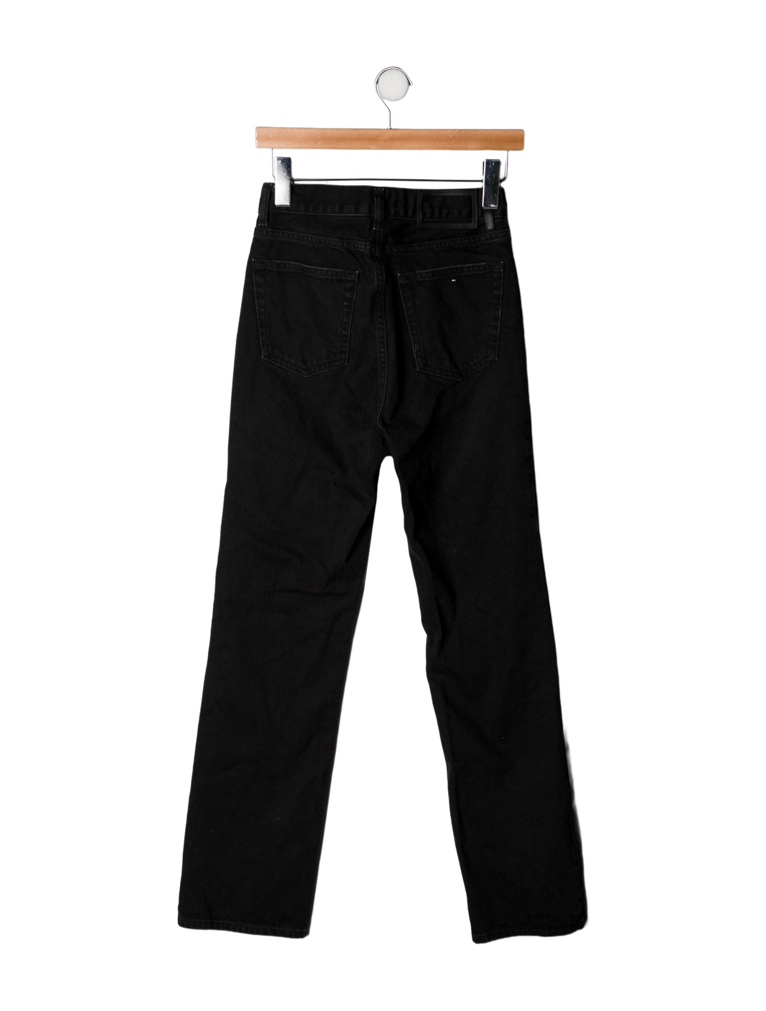 La Ligne Mid-Rise Straight Leg Jeans