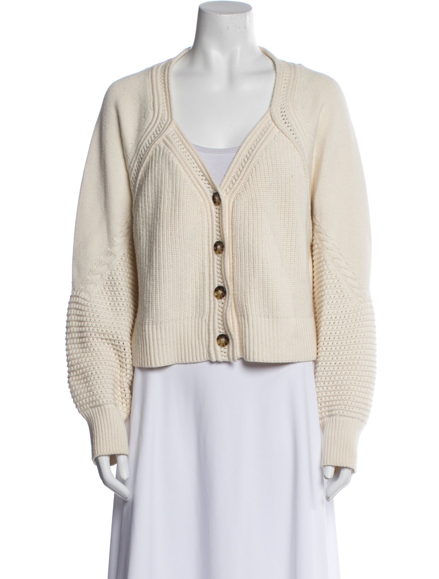 La Ligne Merino Wool V-Neck Sweater