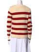 La Ligne Striped Crew Neck Sweater