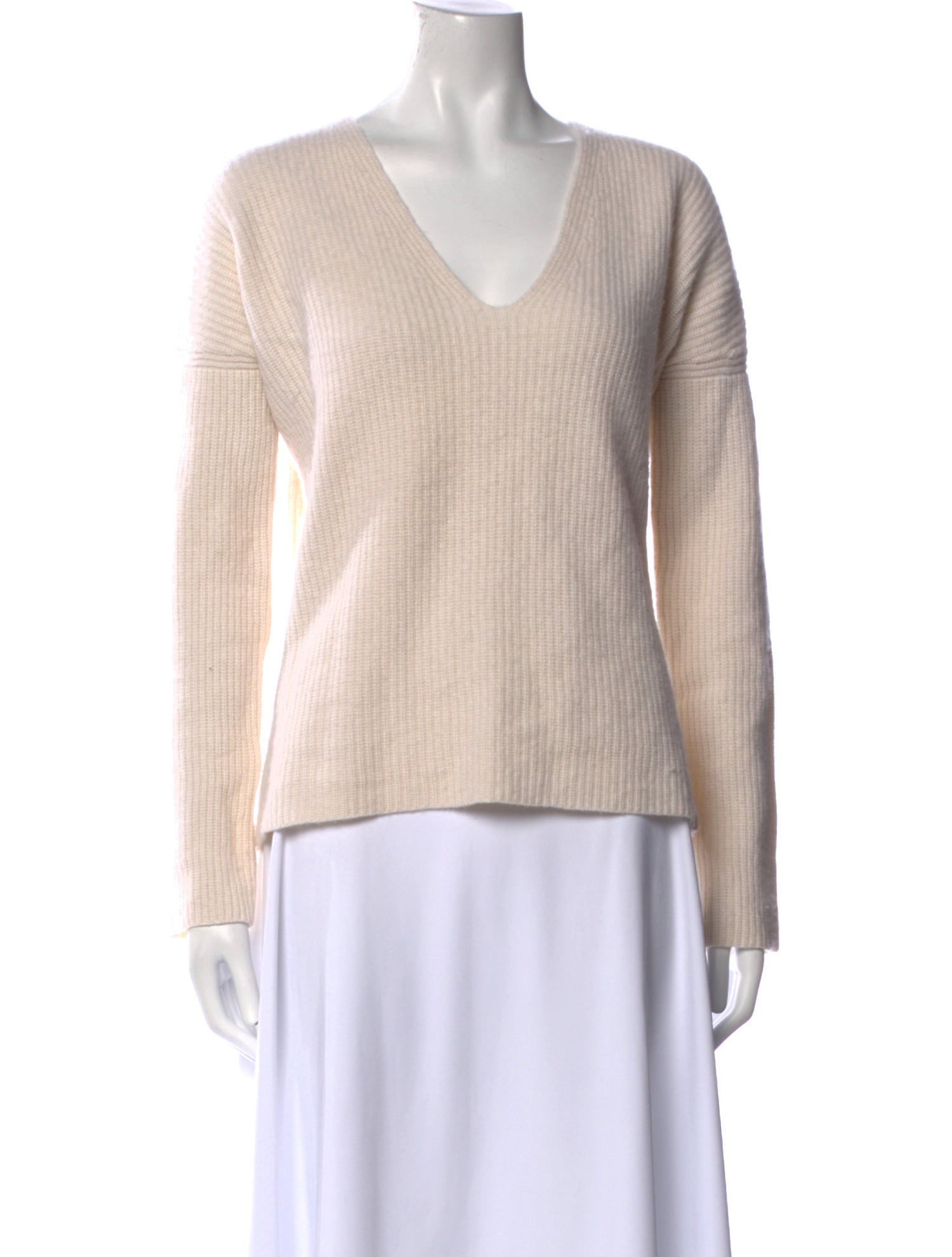 La Ligne Cashmere V-Neck Sweater