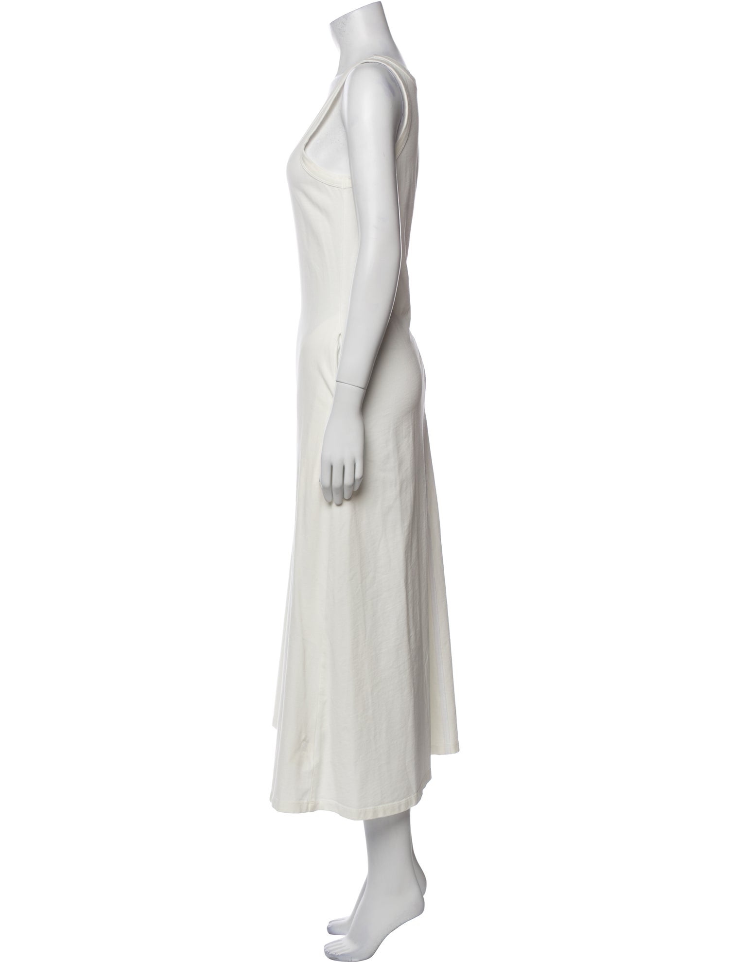 La Ligne Scoop Neck Long Dress