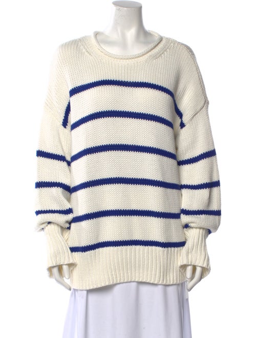 La Ligne Striped Crew Neck Sweater