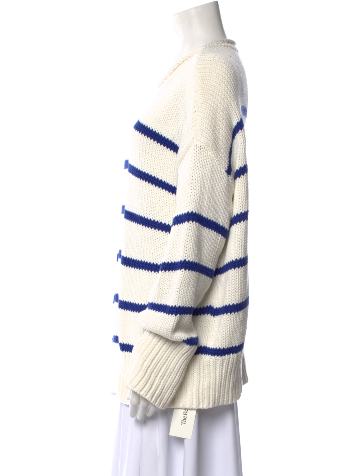 La Ligne Striped Crew Neck Sweater