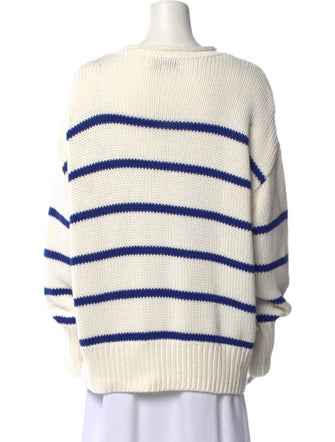 La Ligne Striped Crew Neck Sweater
