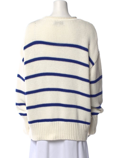 La Ligne Striped Crew Neck Sweater