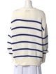 La Ligne Striped Crew Neck Sweater