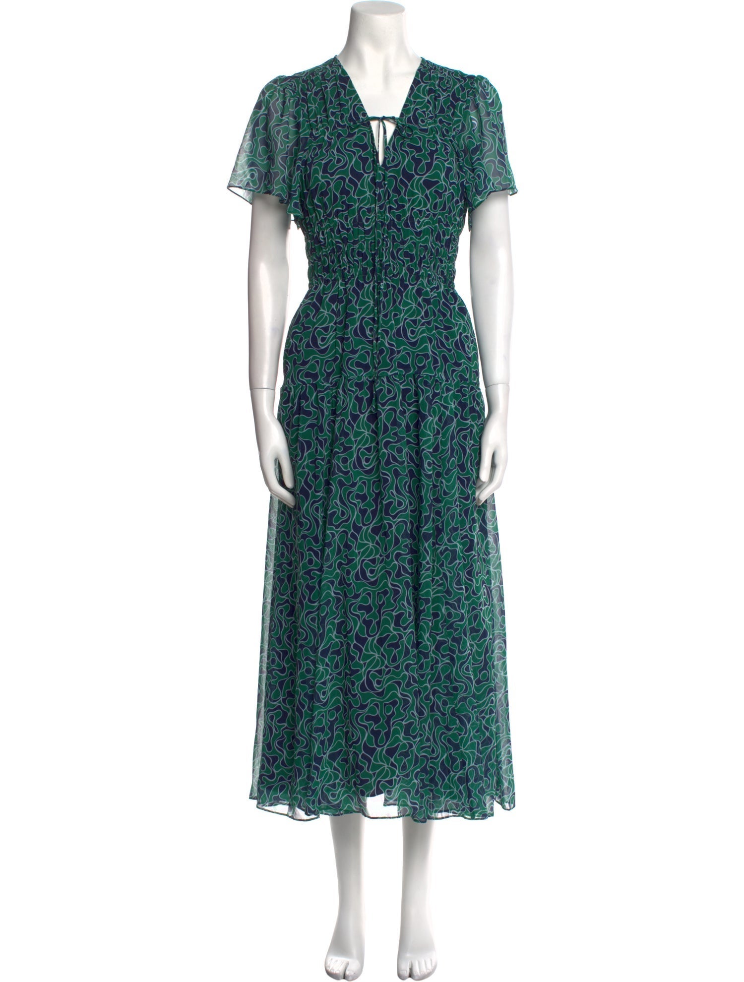 La Ligne Printed Long Dress w/ Tags