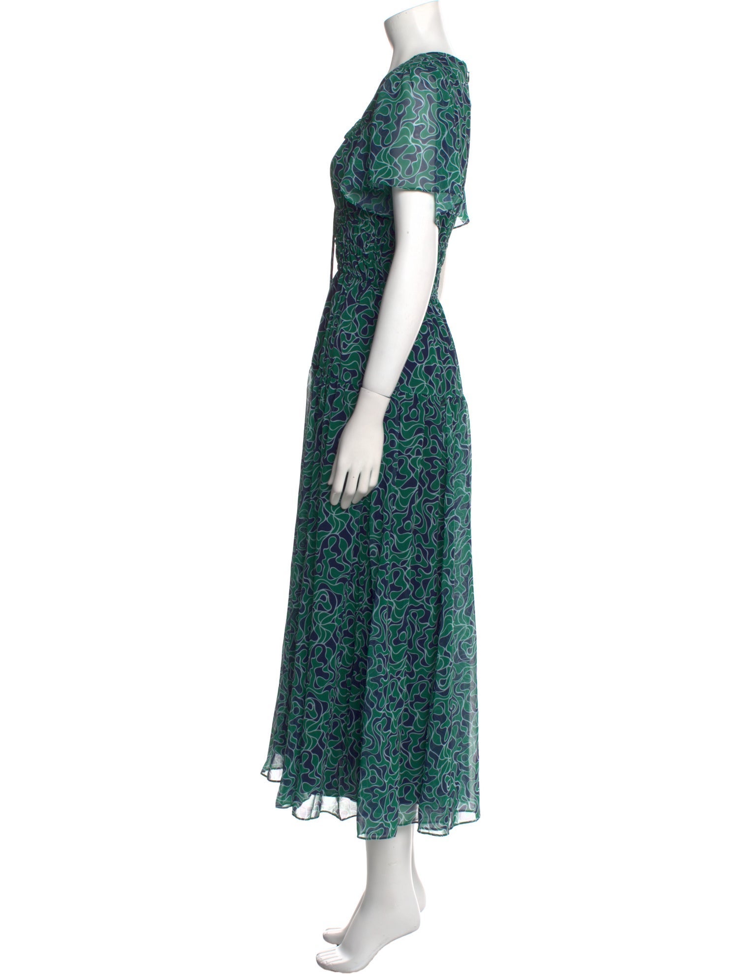 La Ligne Printed Long Dress w/ Tags
