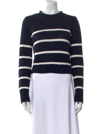 La Ligne Striped Crew Neck Sweater