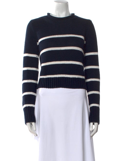 La Ligne Striped Crew Neck Sweater