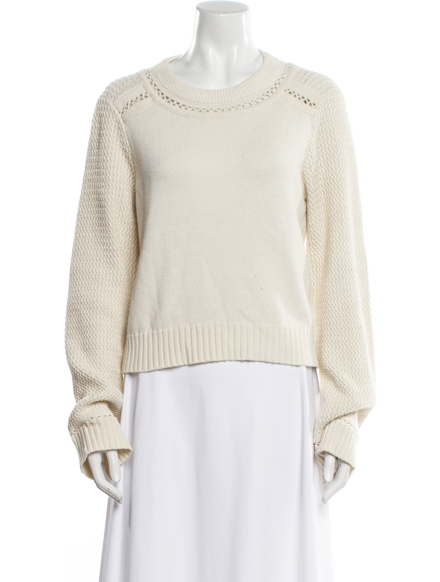 La Ligne Crew Neck Long Sleeve Sweatshirt