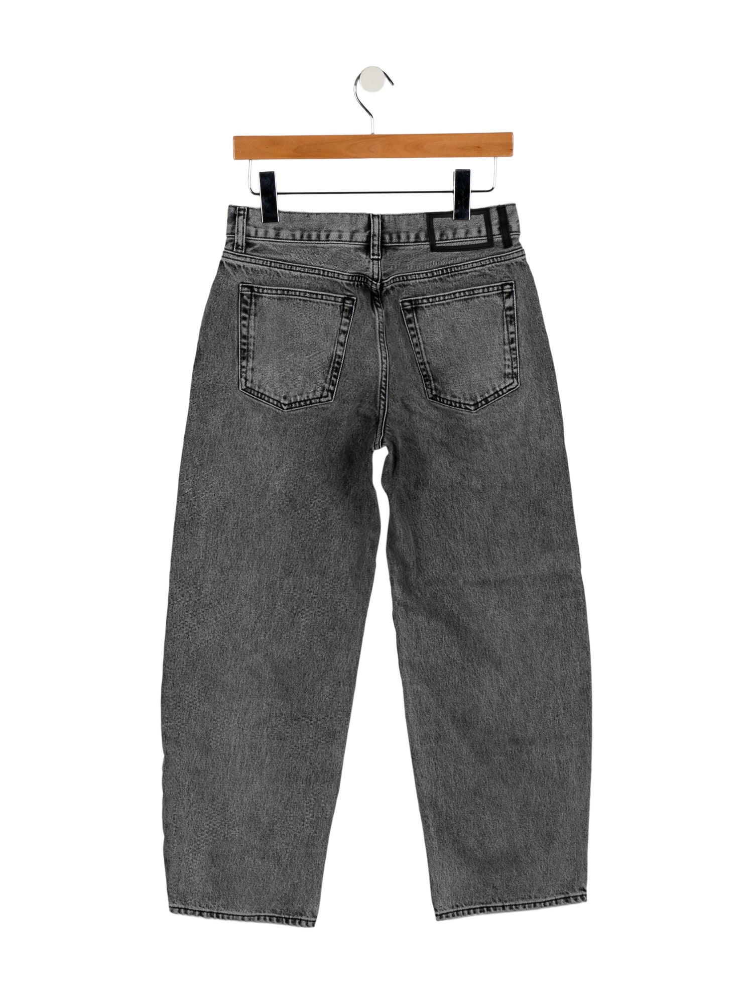 La Ligne Mid-Rise Wide Leg Jeans