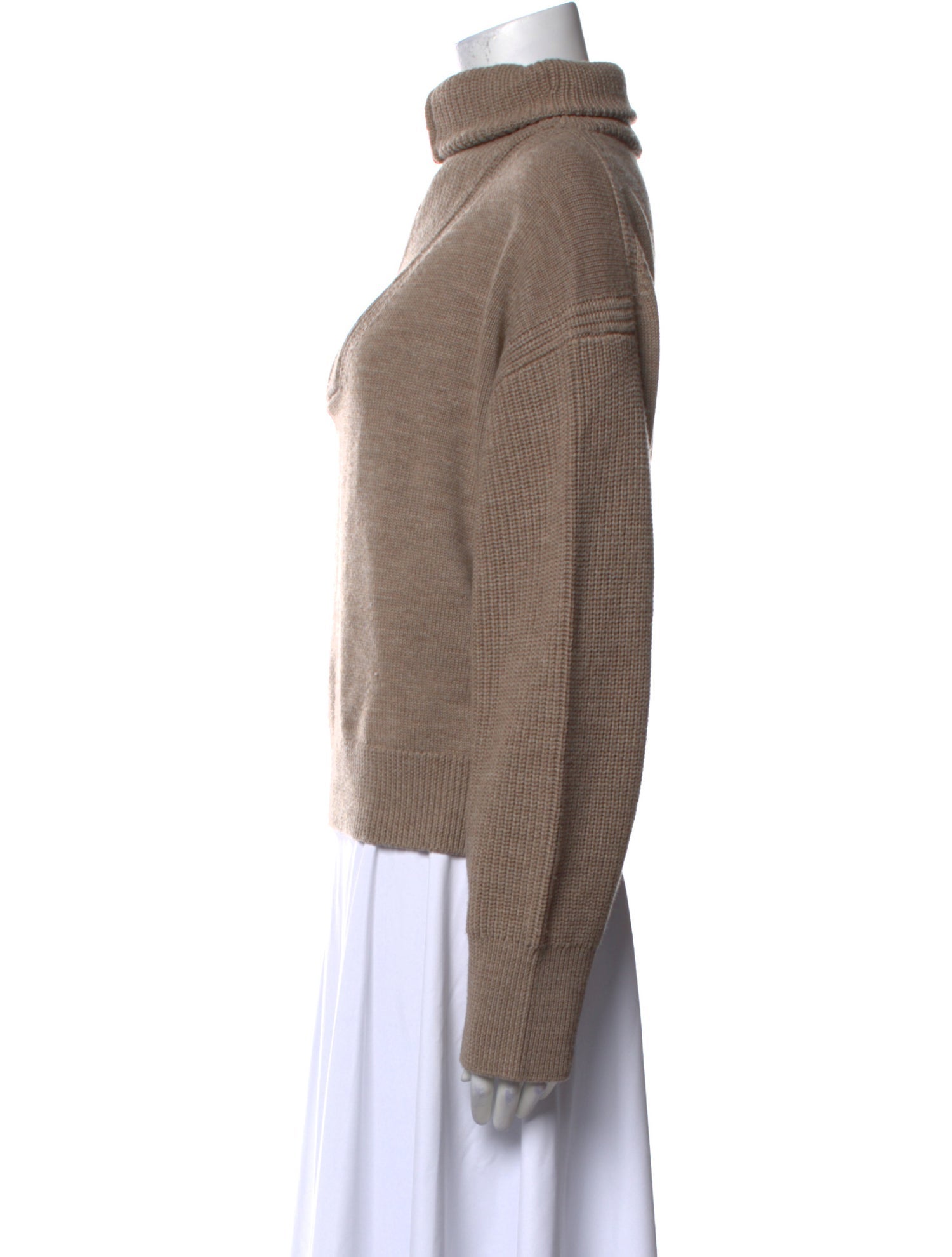 La Ligne Merino Wool Turtleneck Sweater