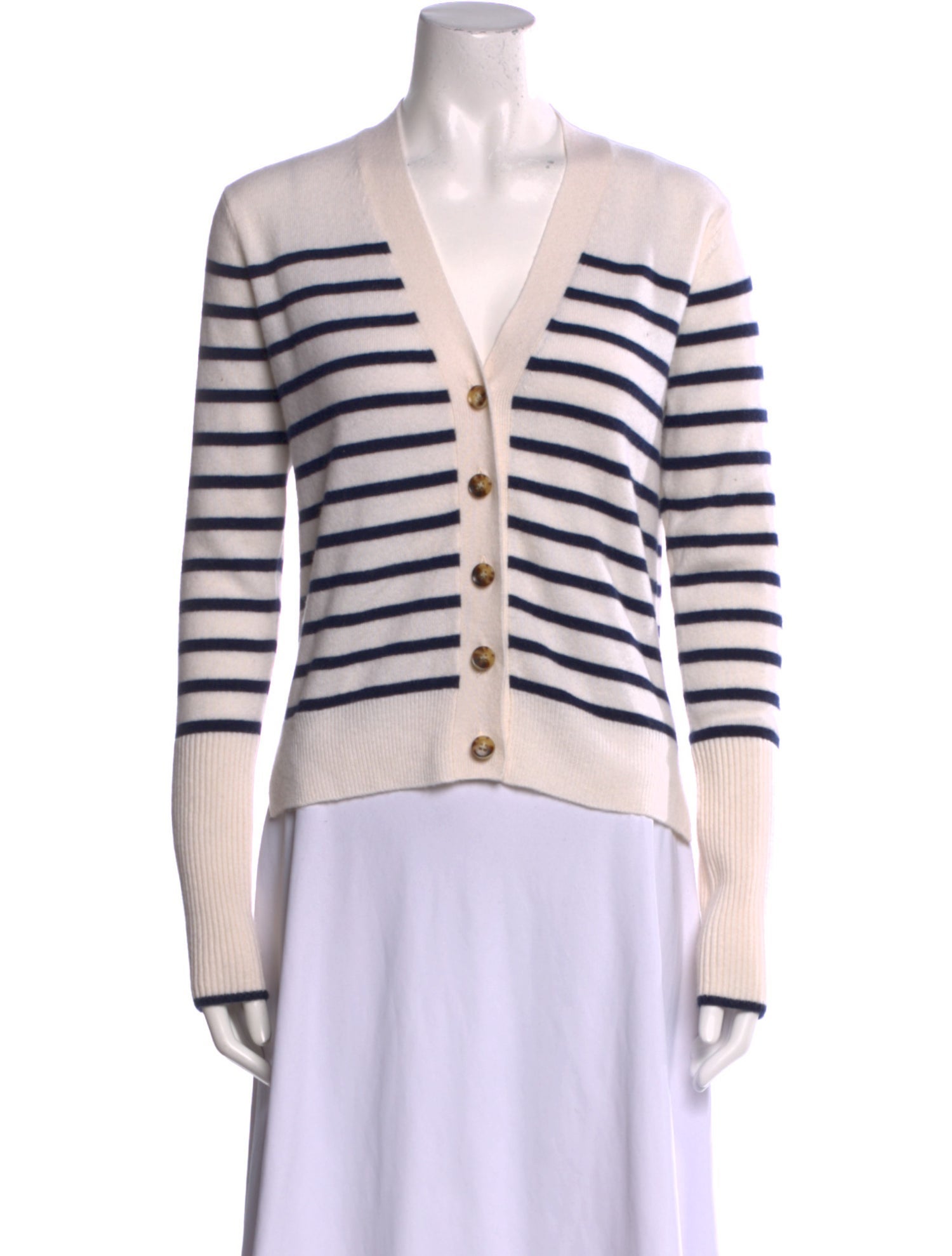 La Ligne Cashmere Striped Sweater
