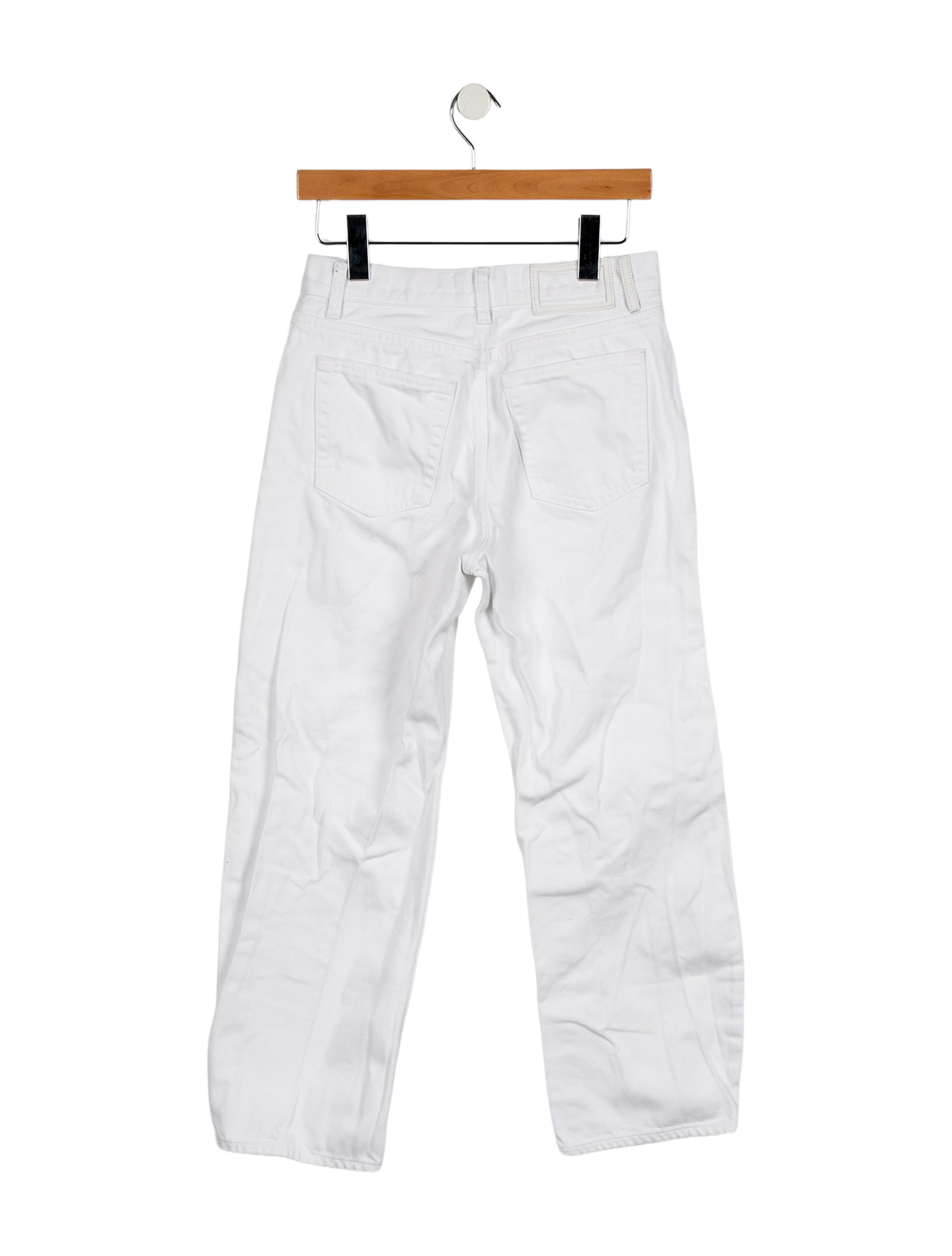 La Ligne Mid-Rise Straight Leg Jeans