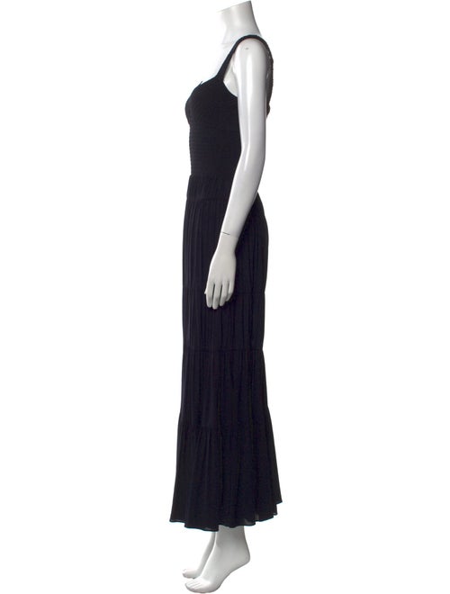 La Ligne V-Neck Long Dress
