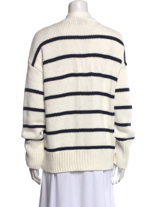 La Ligne Striped V-Neck Sweater