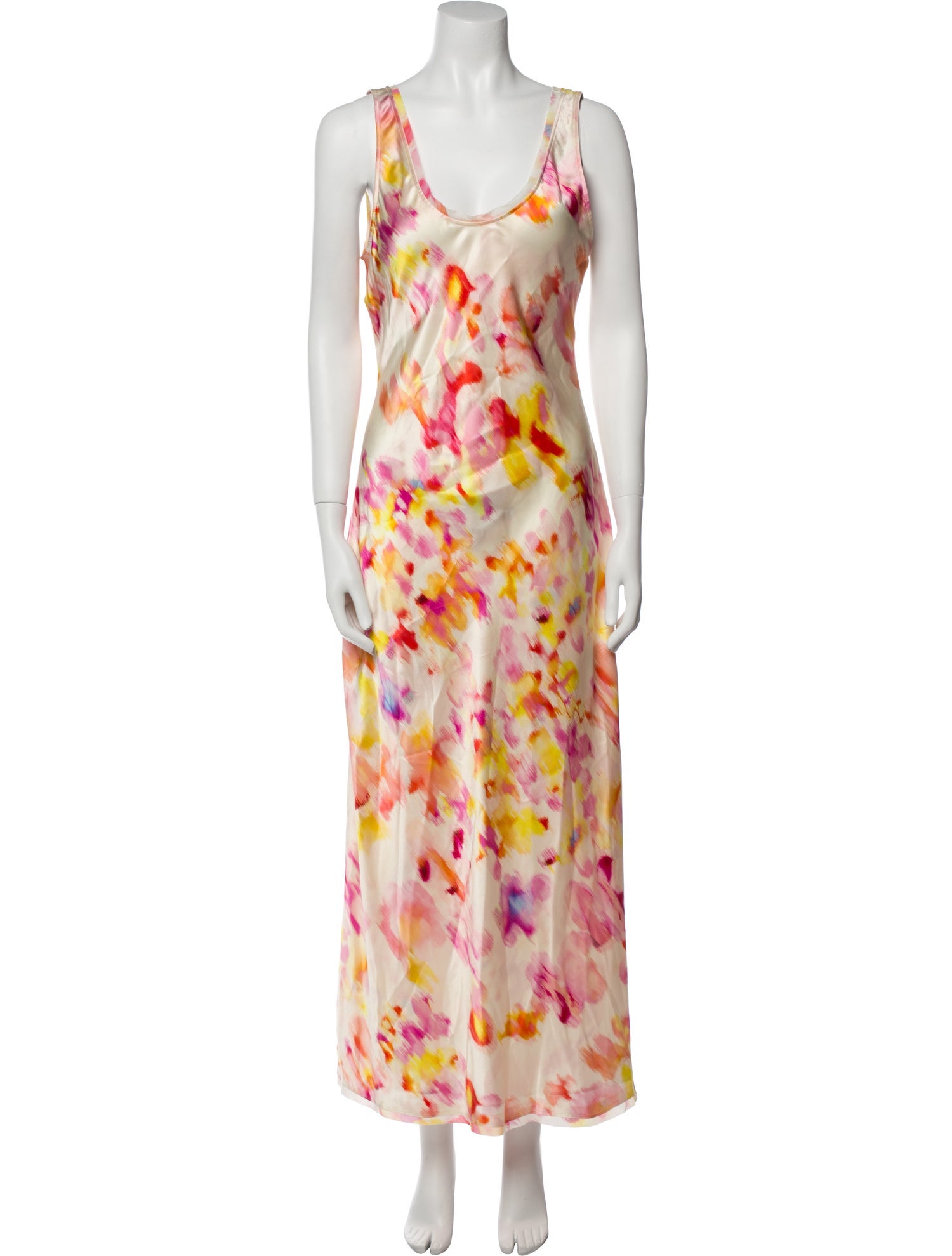 La Ligne Printed Long Dress