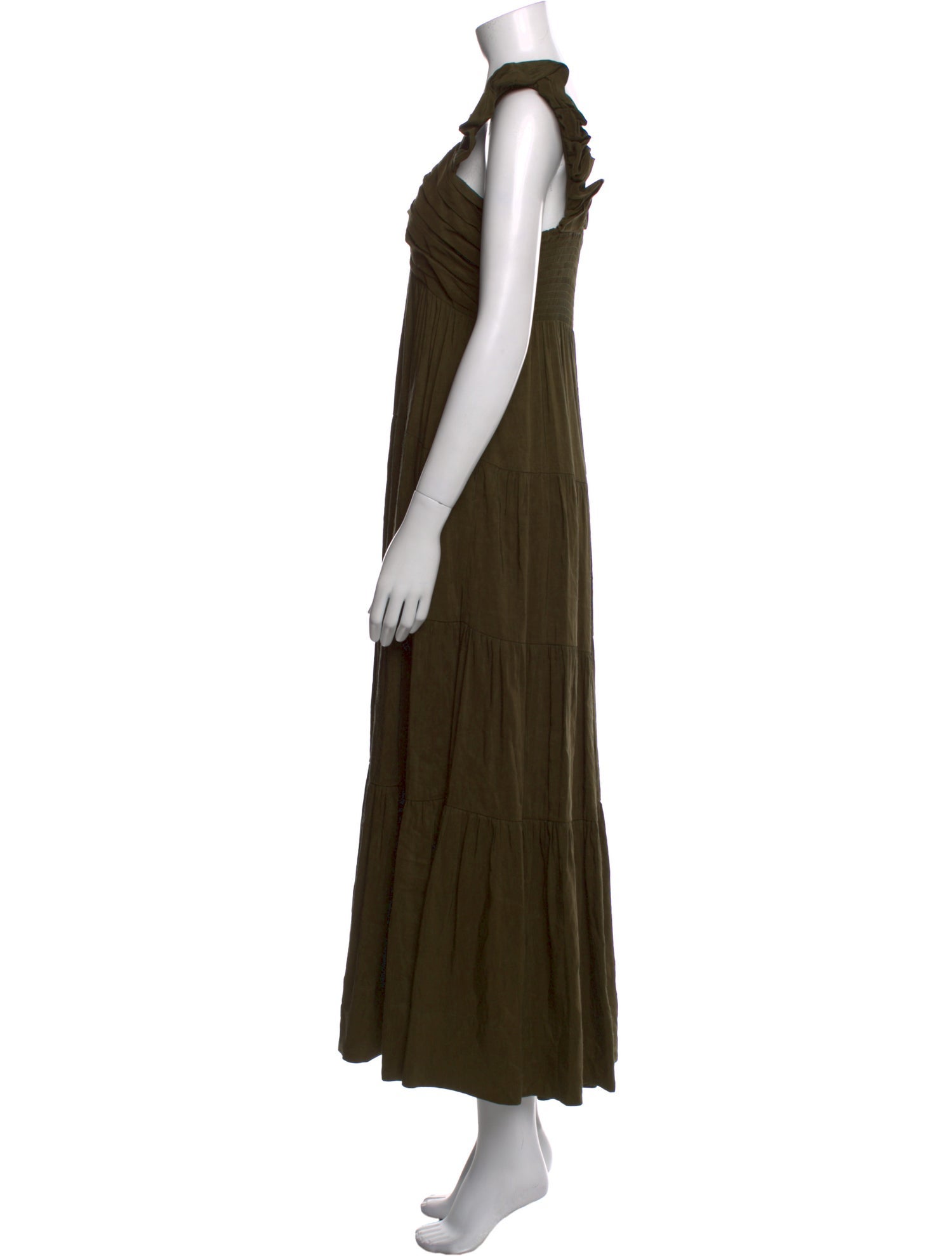 La Ligne Linen Long Dress