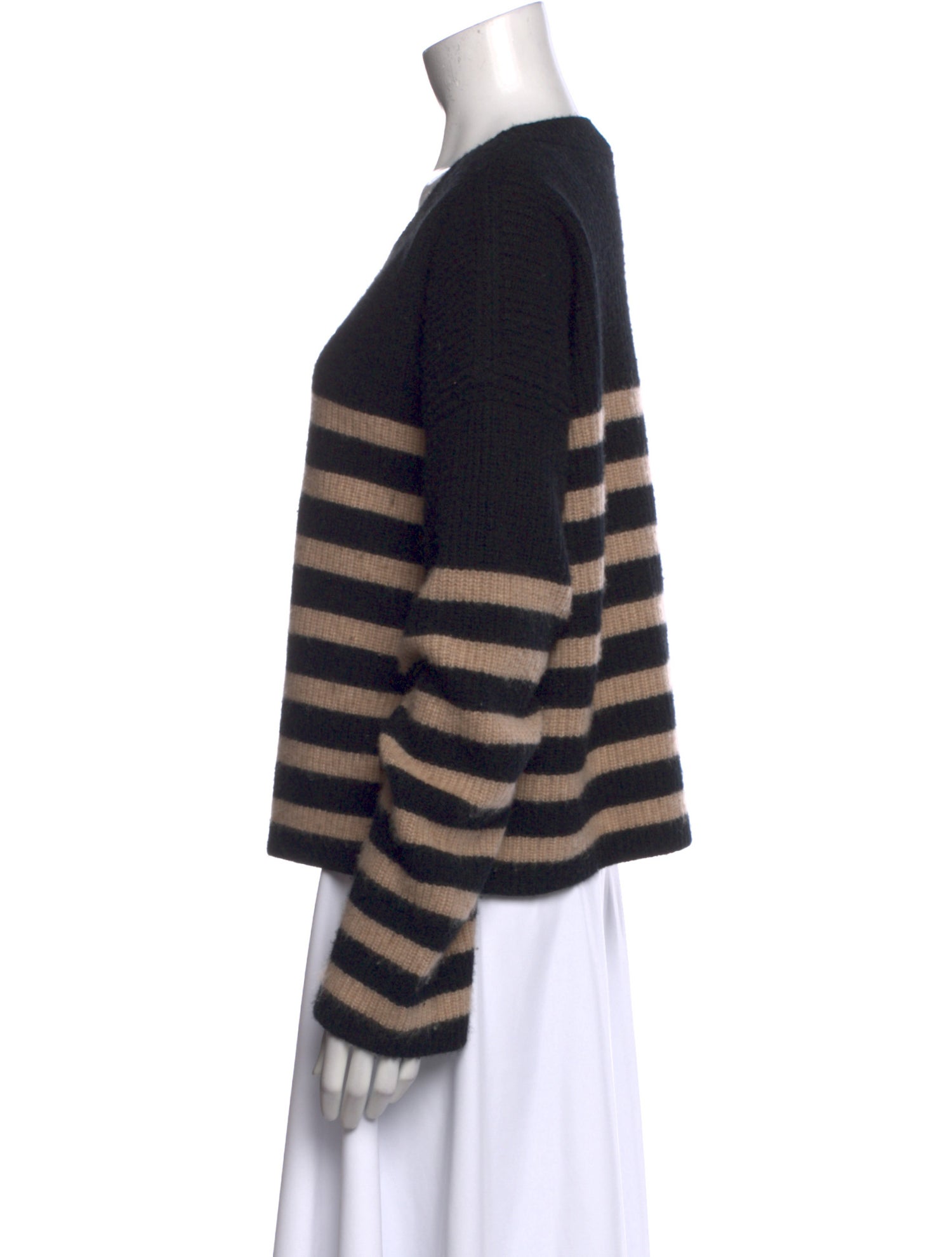 La Ligne Cashmere Striped Sweater