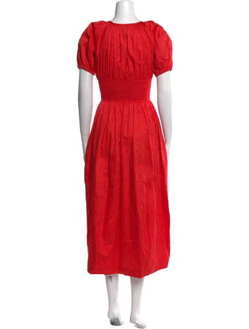 La Ligne V-Neck Long Dress