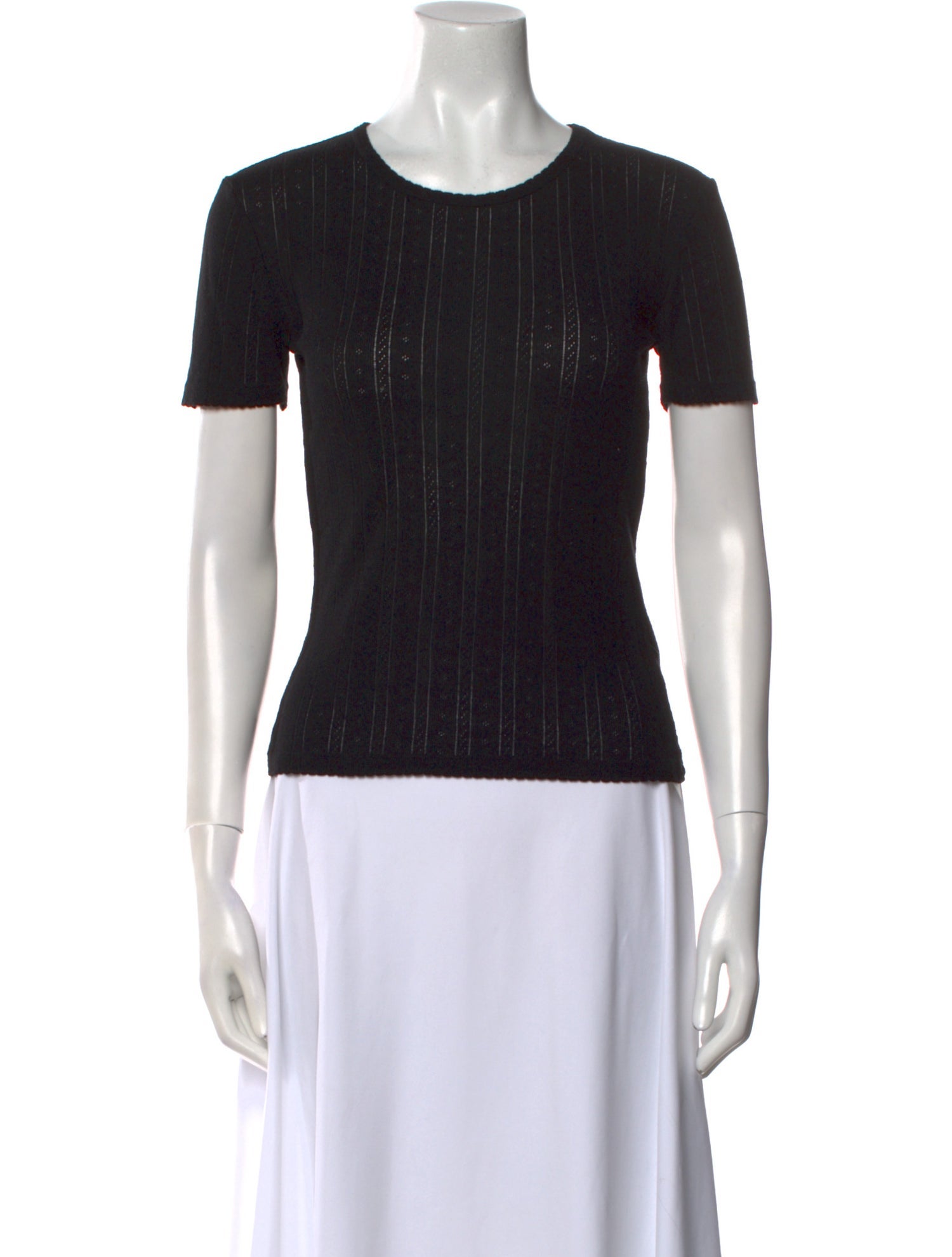 La Ligne Crew Neck Short Sleeve T-Shirt