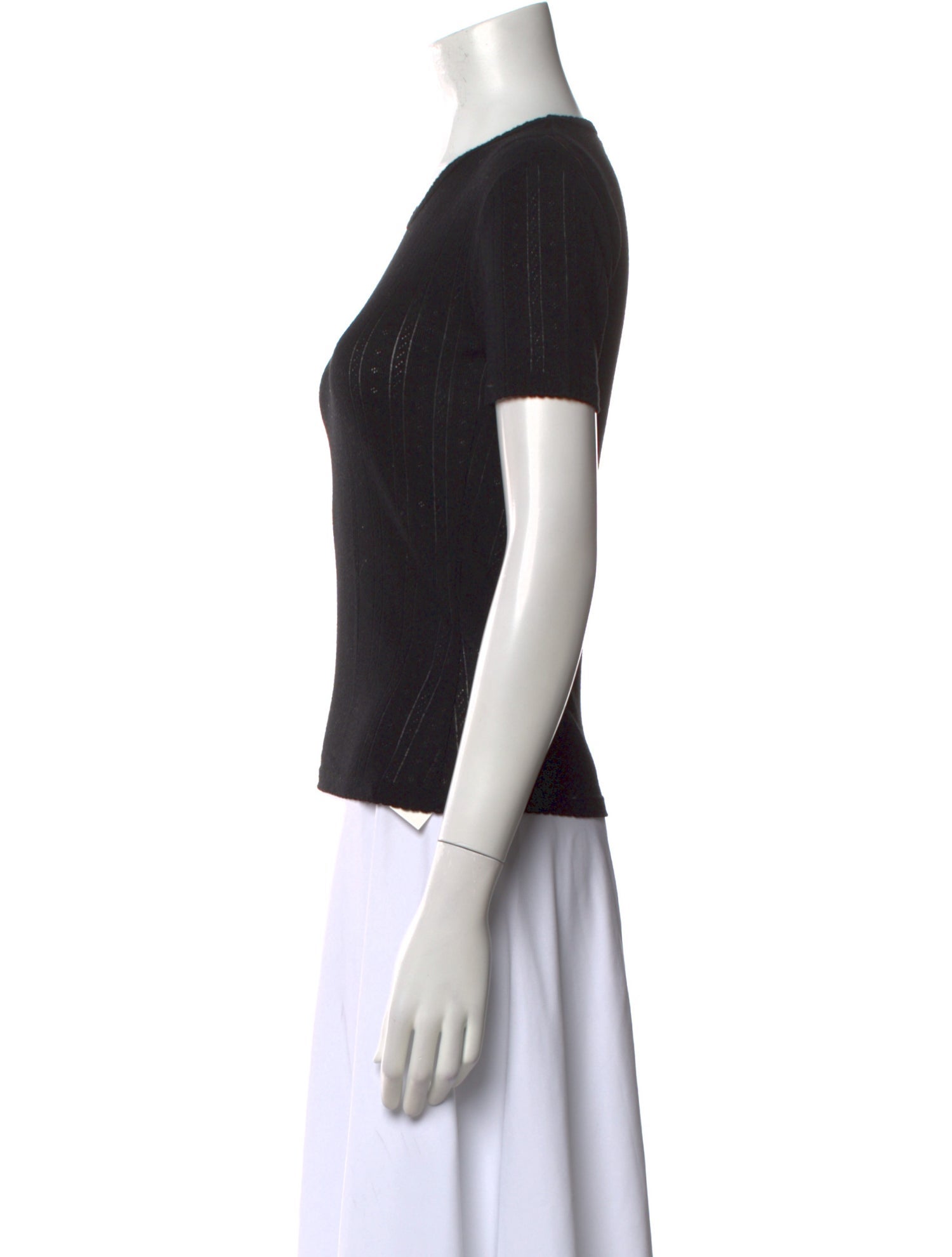 La Ligne Crew Neck Short Sleeve T-Shirt