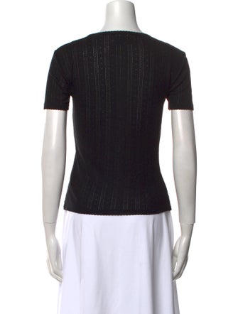 La Ligne Crew Neck Short Sleeve T-Shirt