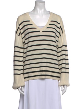 La Ligne Silk Striped Sweater