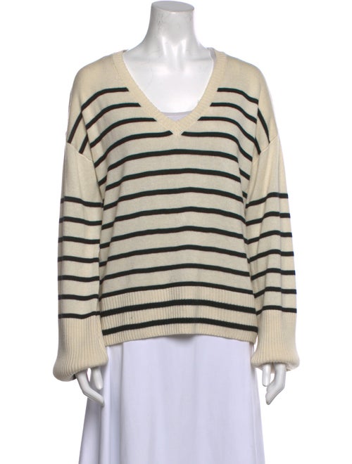 La Ligne Silk Striped Sweater