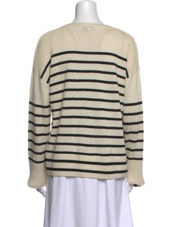 La Ligne Silk Striped Sweater
