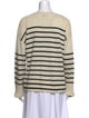 La Ligne Silk Striped Sweater