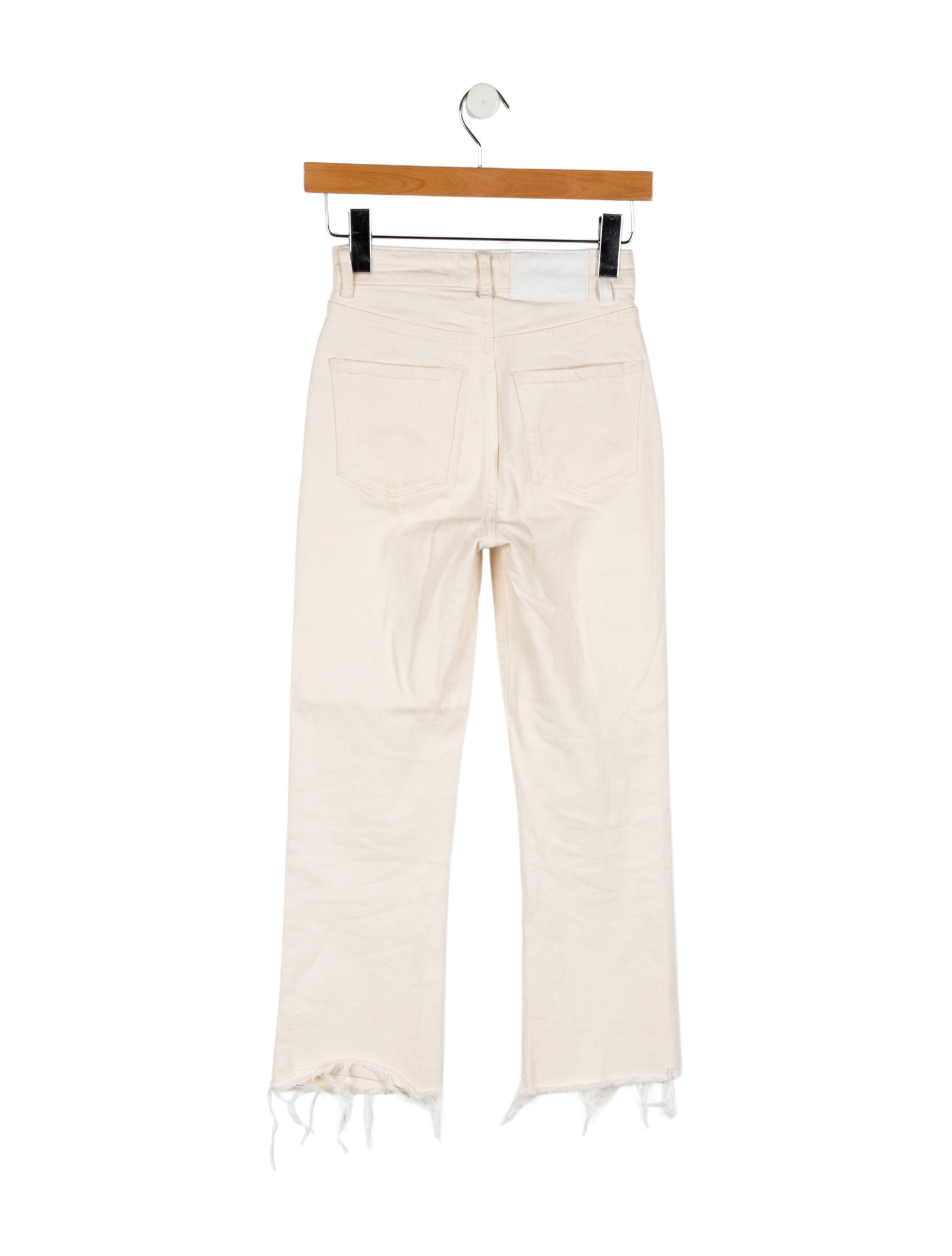 La Ligne Mid-Rise Straight Leg Jeans