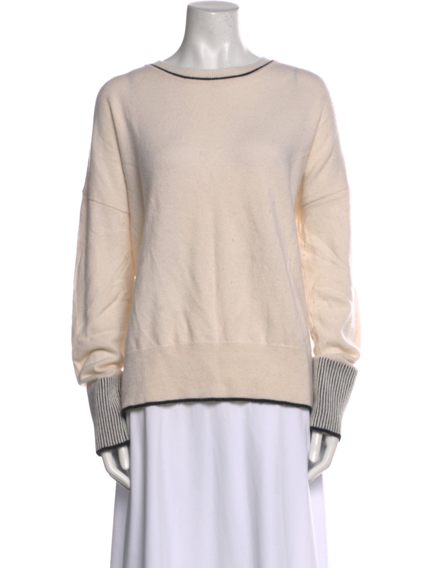 La Ligne Cashmere Bateau Neckline Sweater