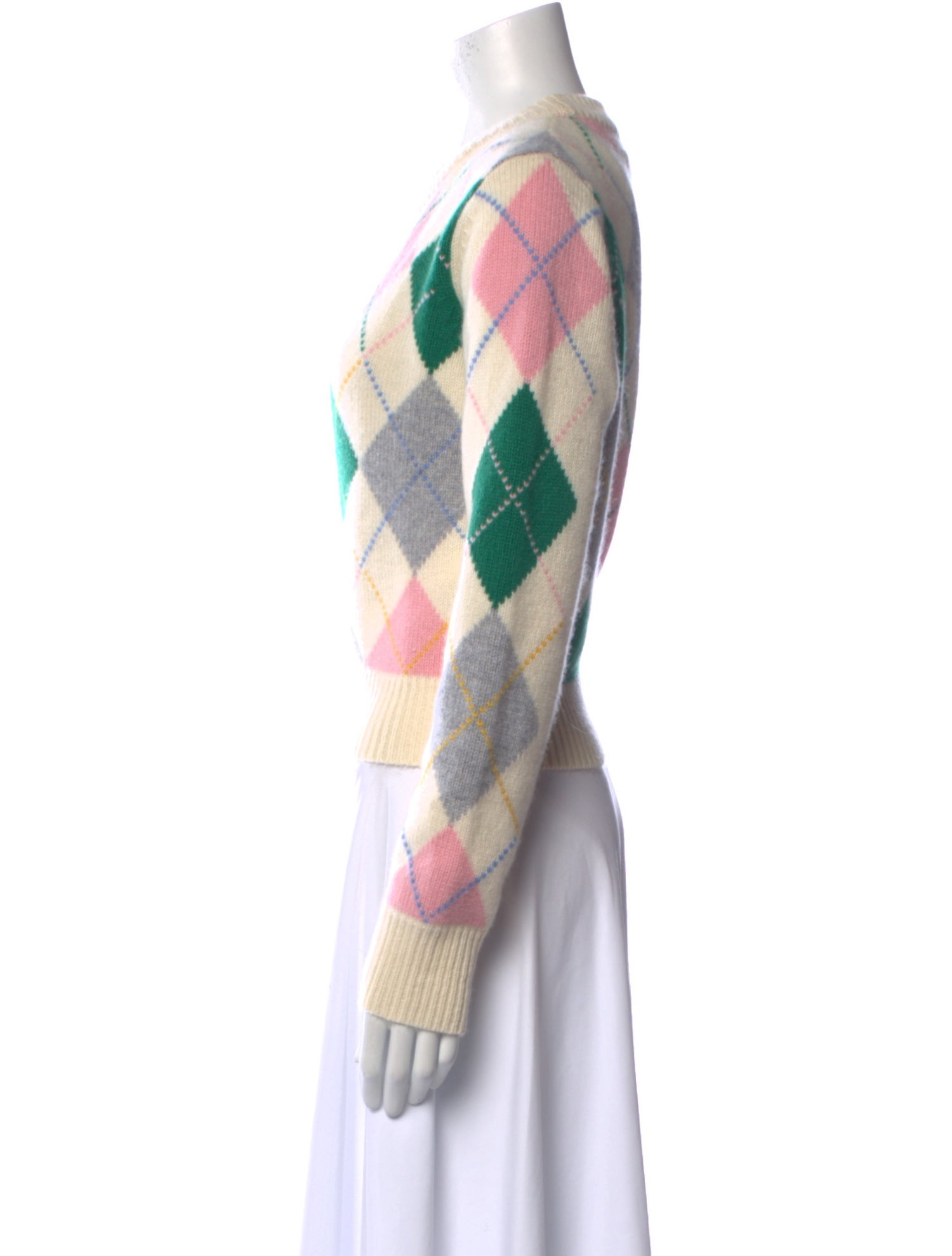 La Ligne Cashmere Printed Sweater