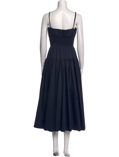 La Ligne V-Neck Midi Length Dress